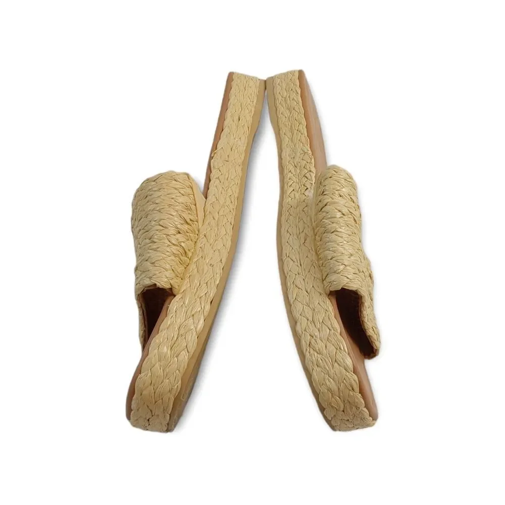 Universal Thread Women's Mardi Raffia Platform Sandals Size 11. - Picture 3 of 11